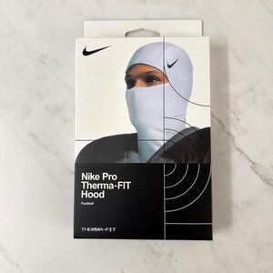 Nike Pro White Therma Fit Hood Ski Mask